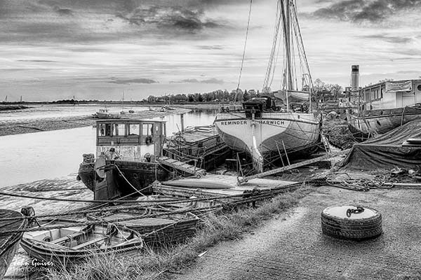 'The quay' by John Guiver of Blackwater Maldon u3a