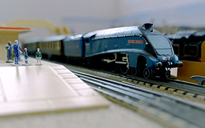 'Lockdown train' by Roy Morton of Sidcup & District U3A