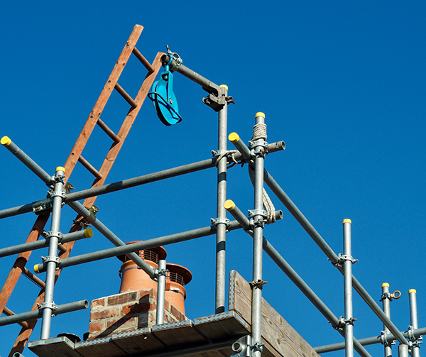 'Scaffolding' by Marilyn Beacham of Saltburn District U3A