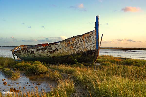 'Old wreck, new day' by John Guiver of Blackwater Maldon u3a