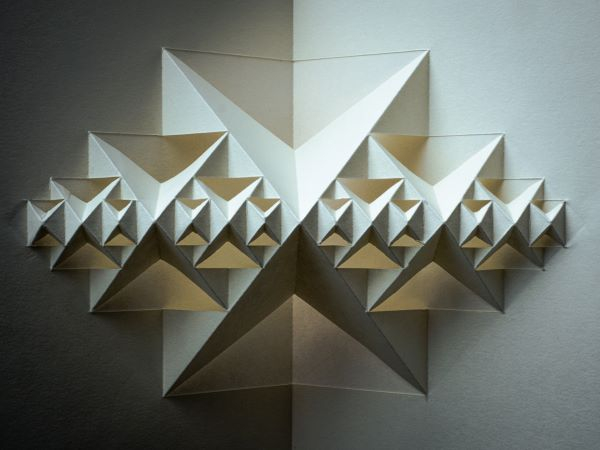 Flat to 3D by Rosemary Gibbs of Rugby u3a