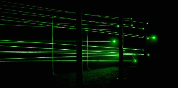 'Lasers' by Trevor Hosking of Knutsford u3a