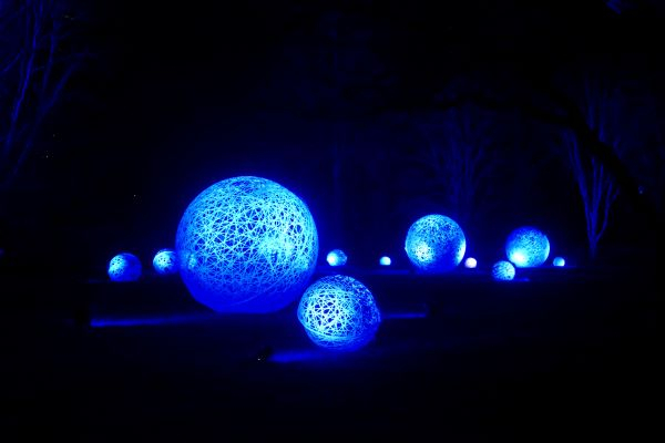 'Glowing Spheres' by Andrea Edeleanu of Guildford u3a