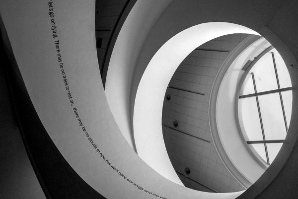 'Spiral Stairway' by Tony Pelham of Warrington u3a