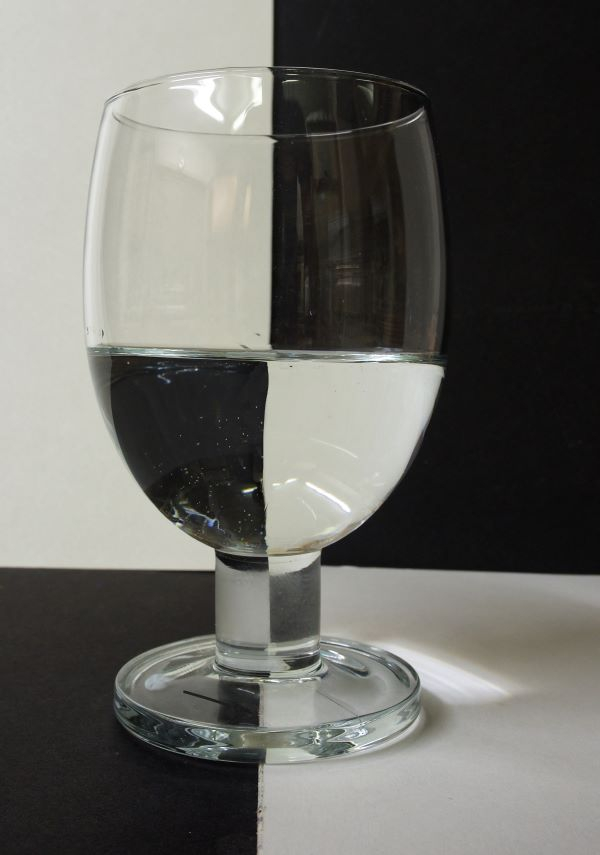 'Glass Half Full' by Bob Robertson of Sutton Coldfield u3a